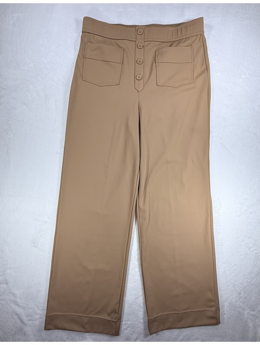 Halara Brown Large DayStretch High Waisted Pockets Straight Leg Casual Pants - Picture 14 of 14